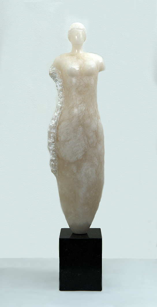 Alabaster | Height: 78 cm